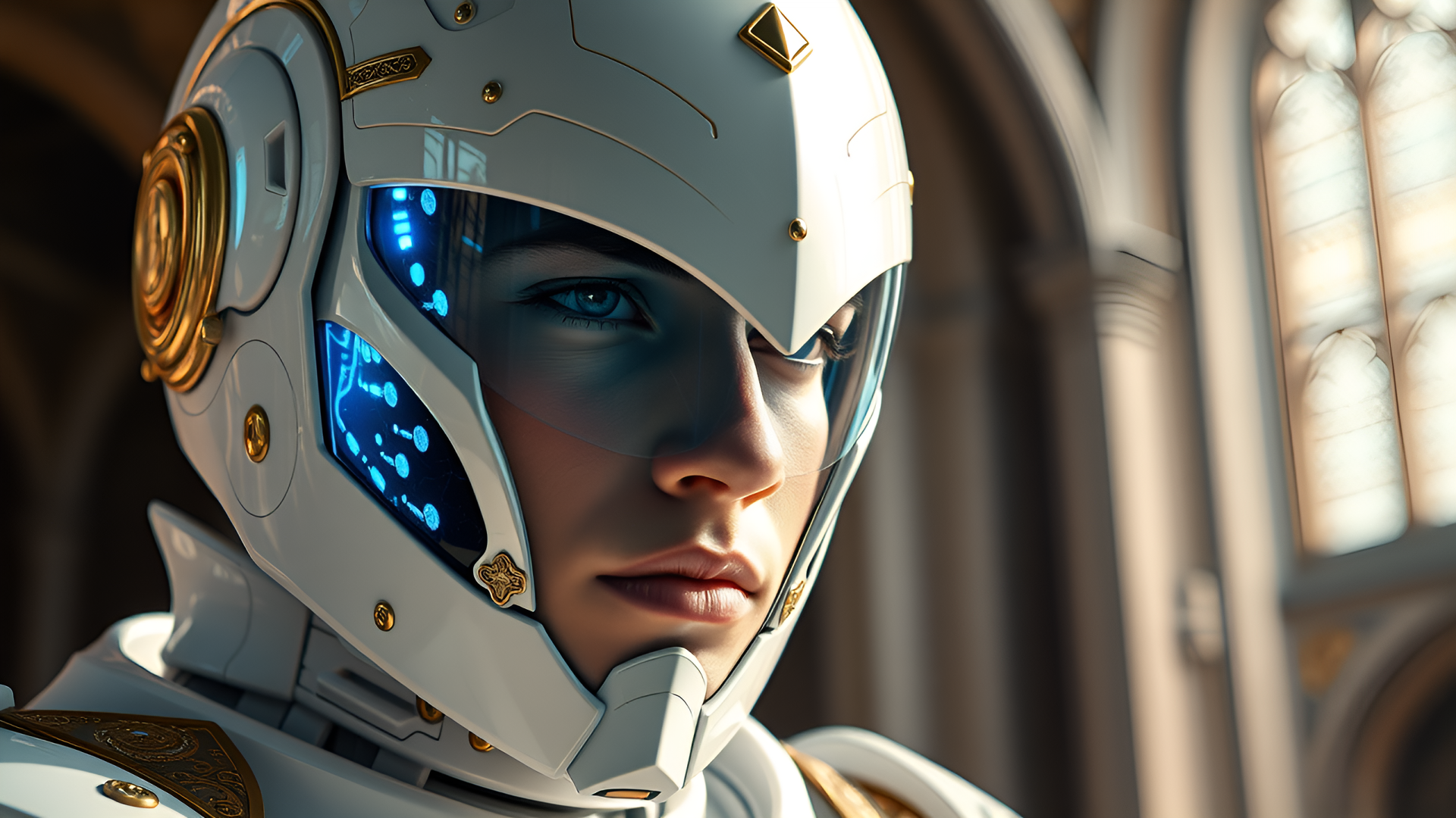 AI-generated wallpaper